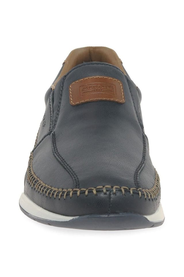 Rieker Rieker Men's 'Tempo' Slip On Shoes in Navy - 3