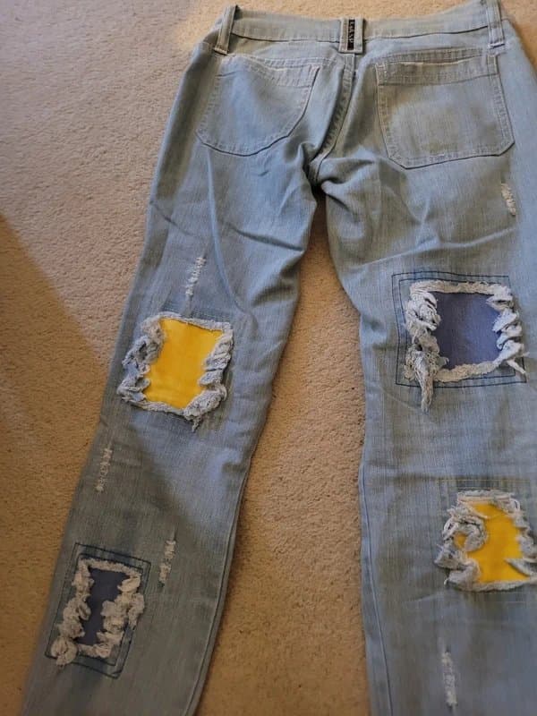 GASP Gasp ripped jeans