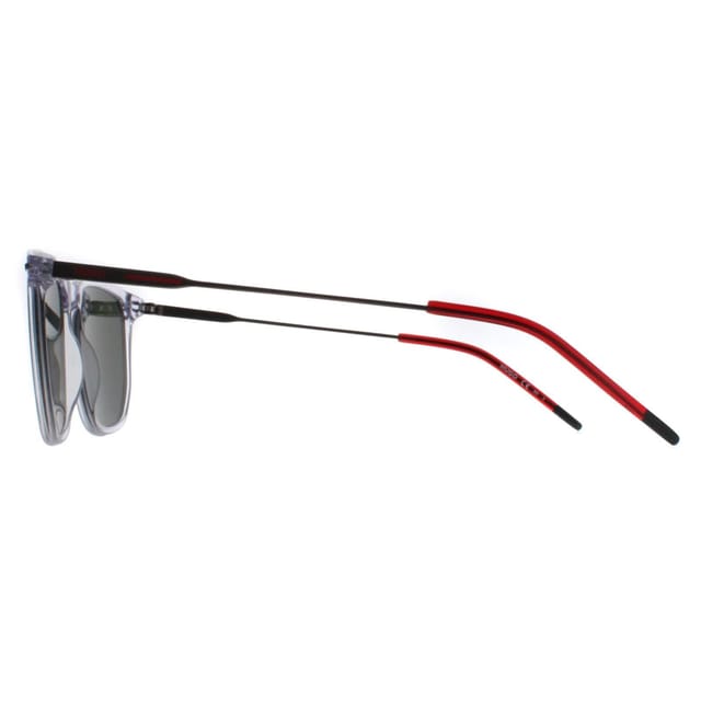 Hugo Boss Hugo Boss Men's Rectangle Crystal Silver Flash HG 1204/S in Clear - 3
