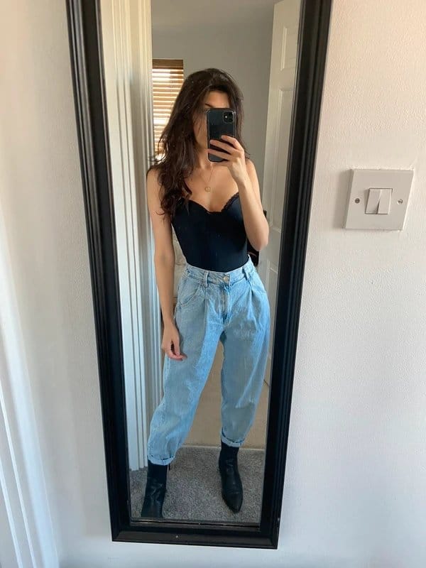 Bershka Bershka Corset Style Bodysuit Size XS - 1