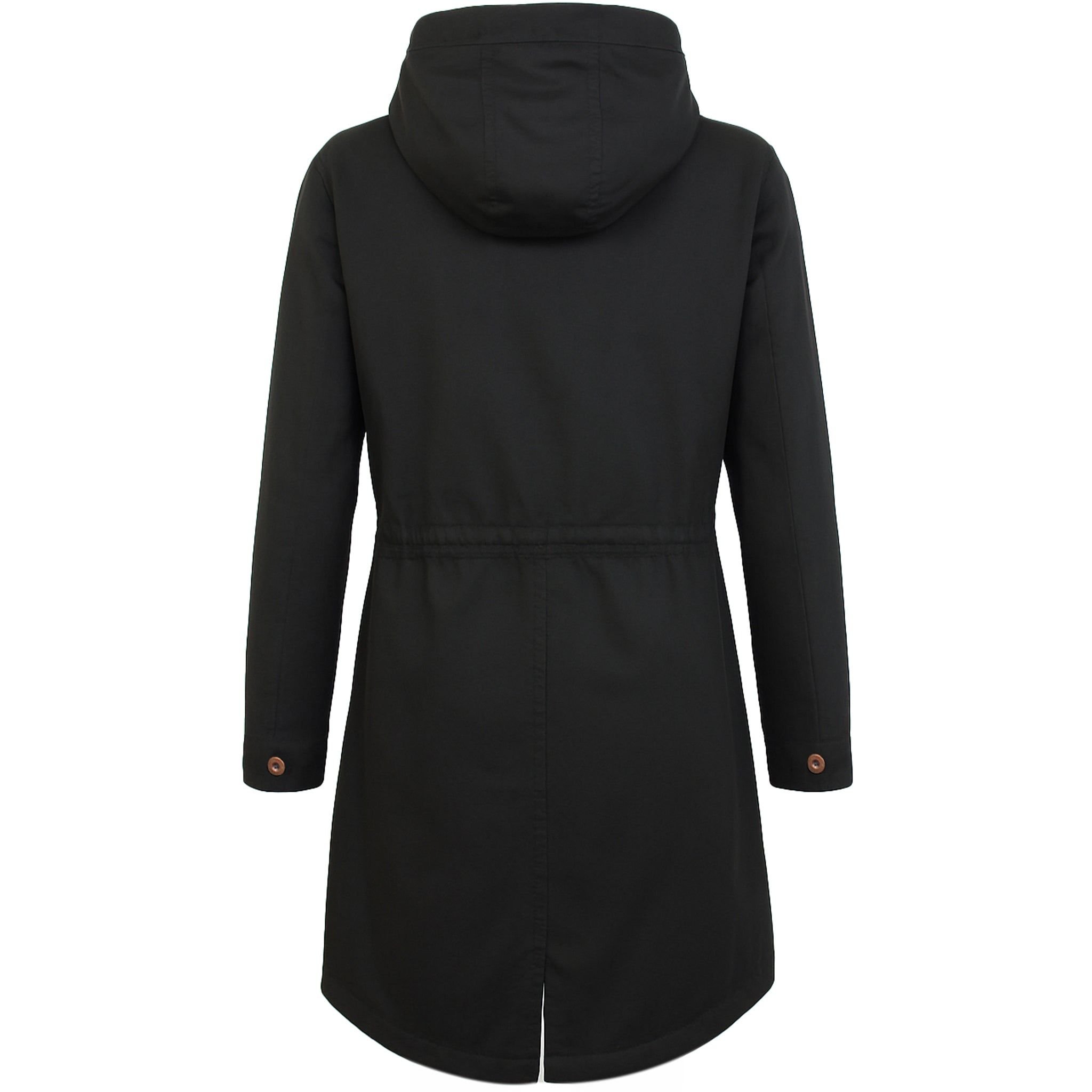 ONeill O'Neill Women's AW Relaxed Fit Black Parka Jacket - 2