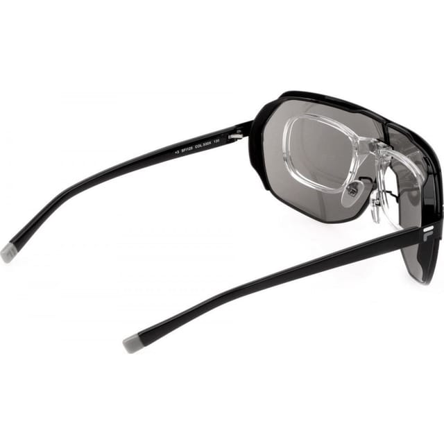 Fila FILA Men's SFI12599530X Shield Sunglasses in Black - 2