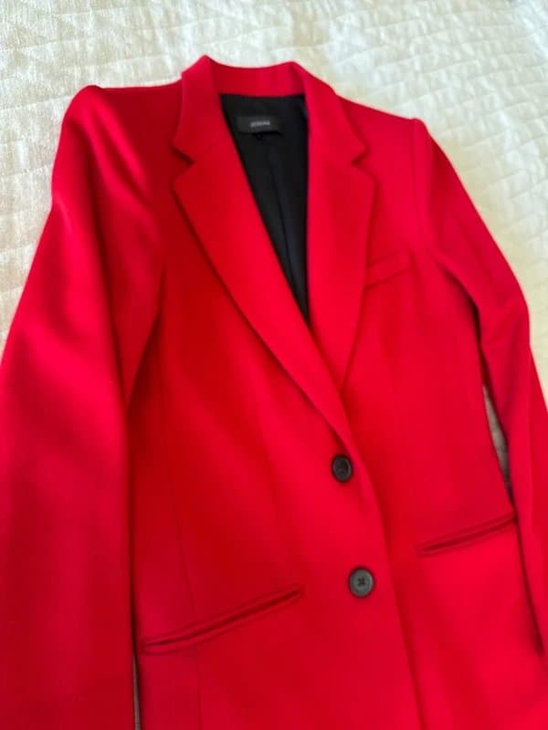 Joseph Joseph Red Coat Size Small