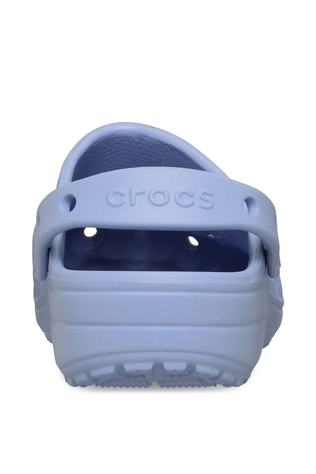 Crocs Crocs Women's Classic Floral Cut Out Clog in Blue - 2