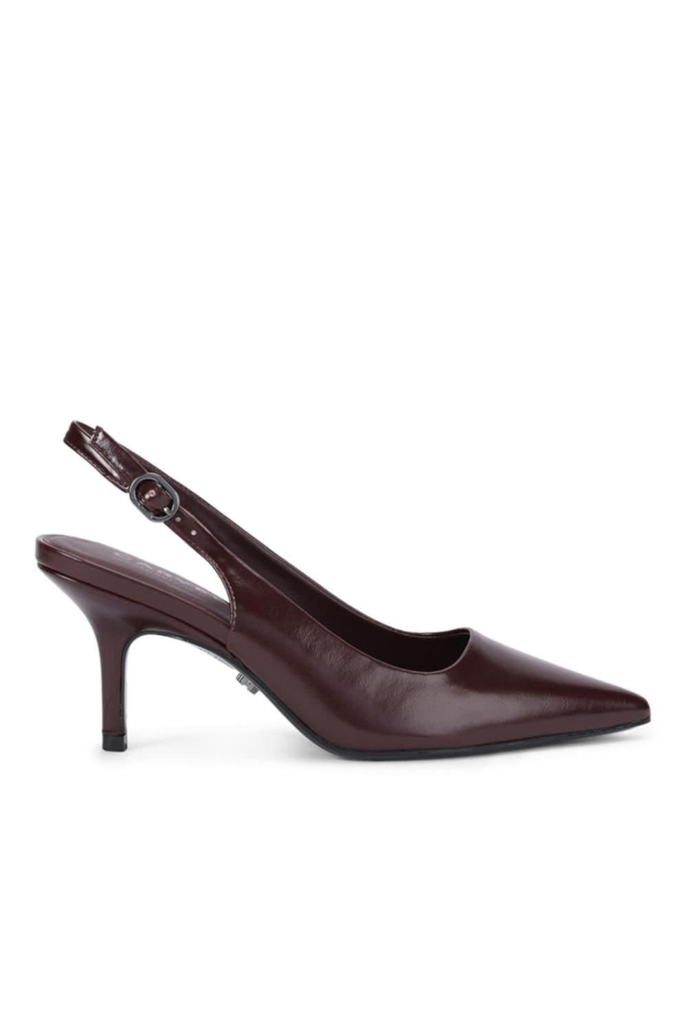 Carvela Carvela Women's 'Spirit Sling' Heels in Dark Red