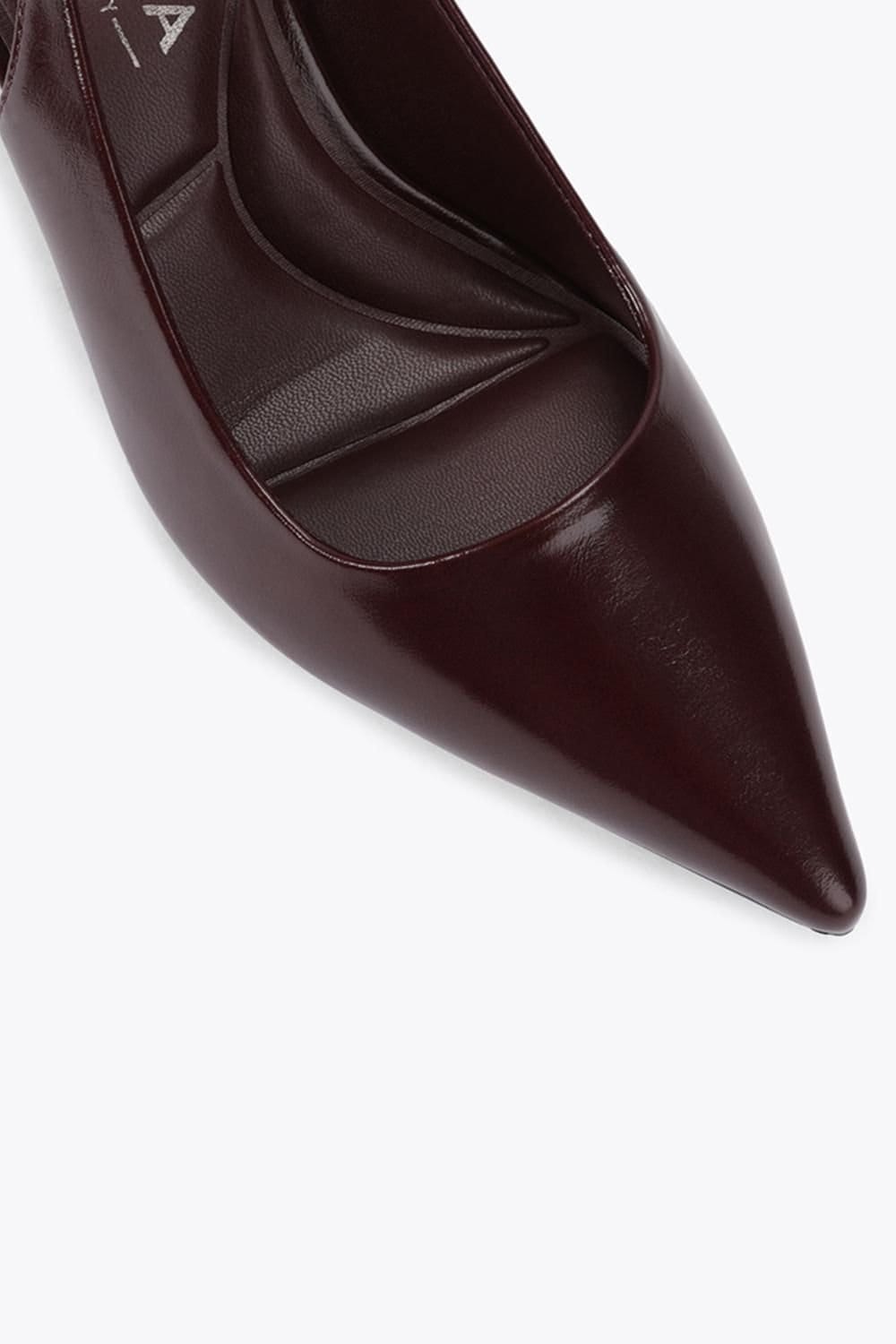 Carvela Carvela Women's 'Spirit Sling' Heels in Dark Red - 4