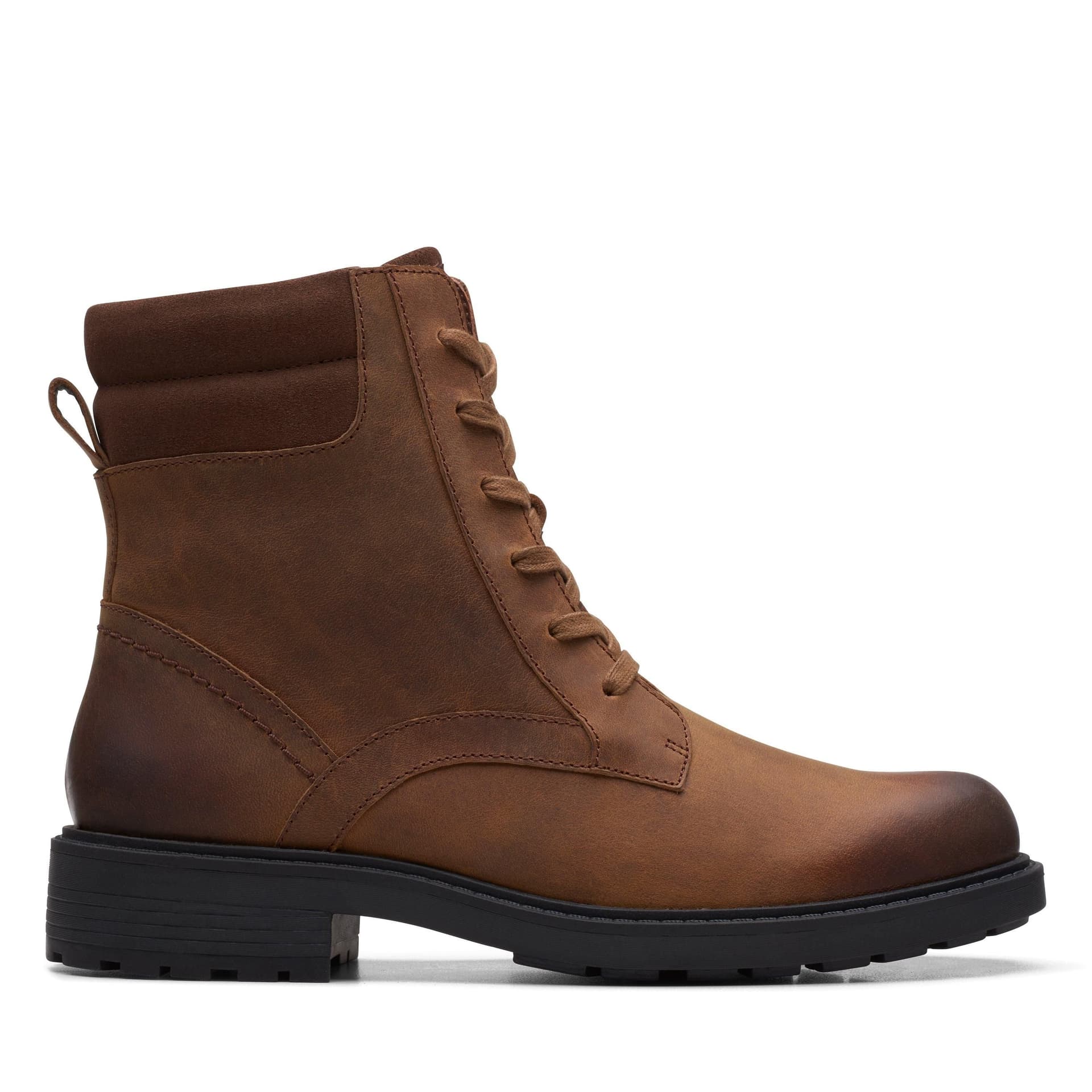 Clarks Clarks Women's Orinoco 2 Spice Brown Snuff Ankle Boots, Lace Up