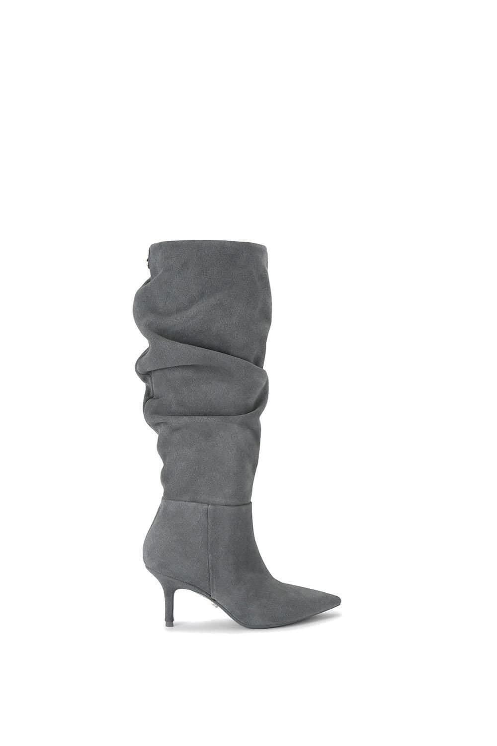 Carvela Carvela Women's 'Spirit Slouch Boot' Suede Boots in Grey
