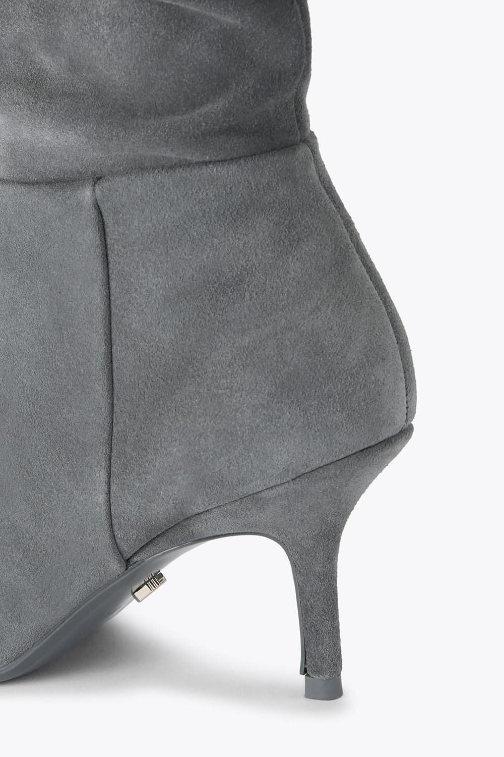 Carvela Carvela Women's 'Spirit Slouch Boot' Suede Boots in Grey - 4