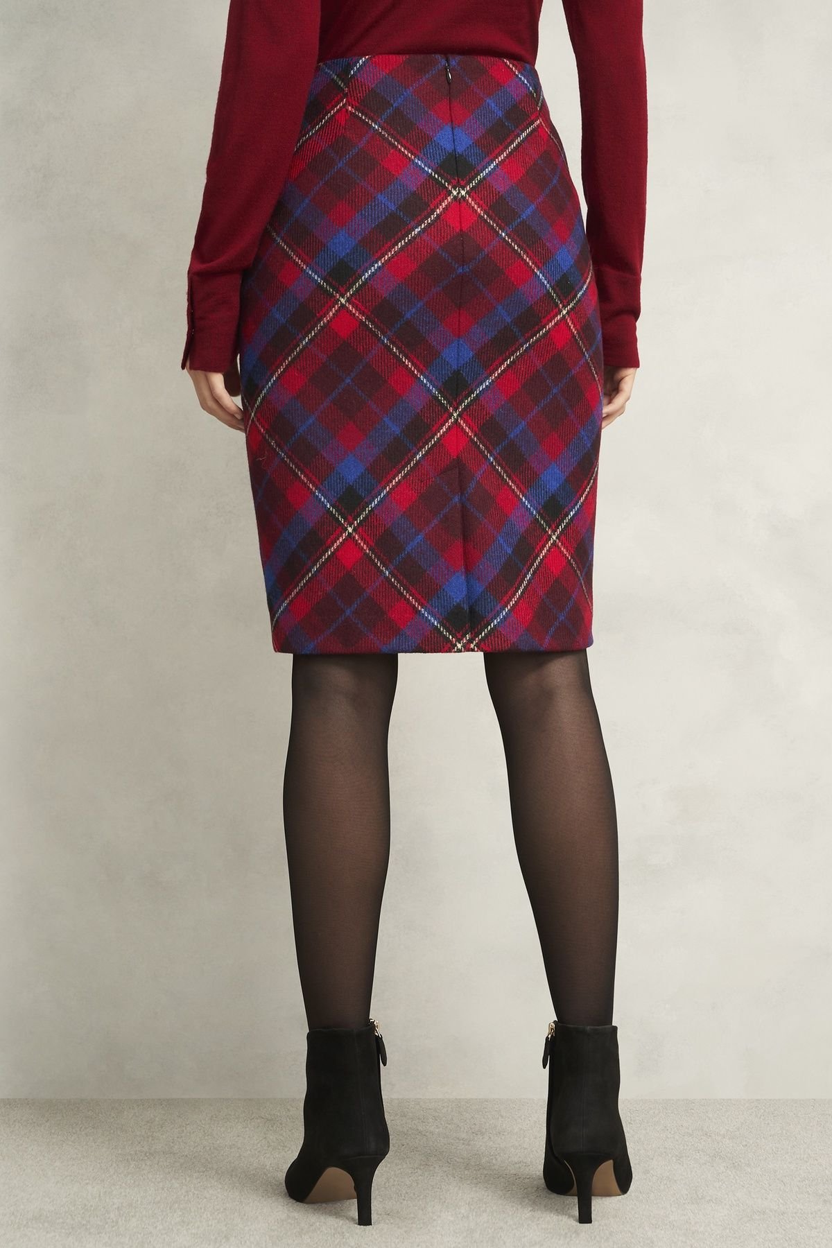 Hobbs London Hobbs London Women's Daphne Skirt in Red - 4