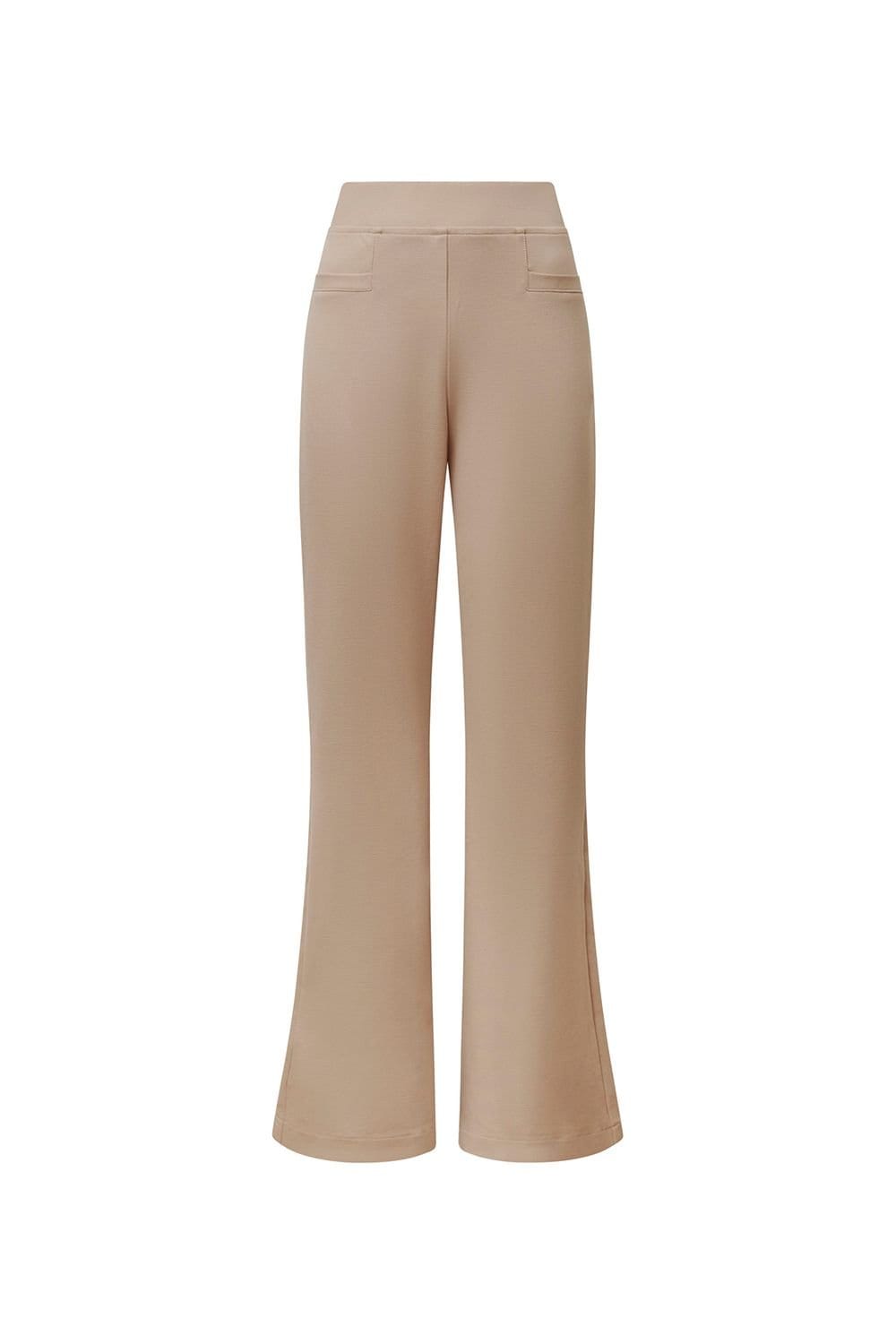 James Lakeland James Lakeland Women's Taupe Bootleg Trousers - 4