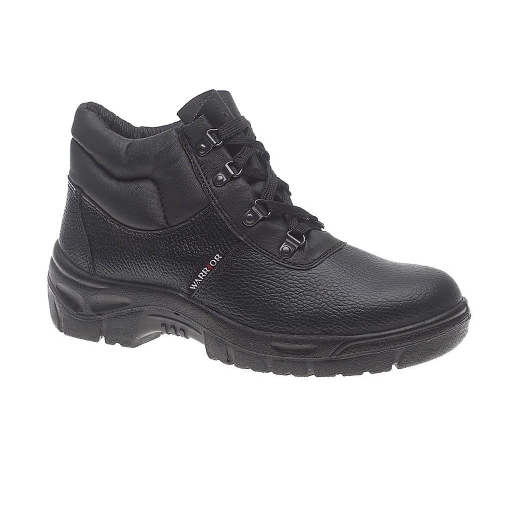 Warrior Warrior Men's Black Chukka Work Safety Boots
