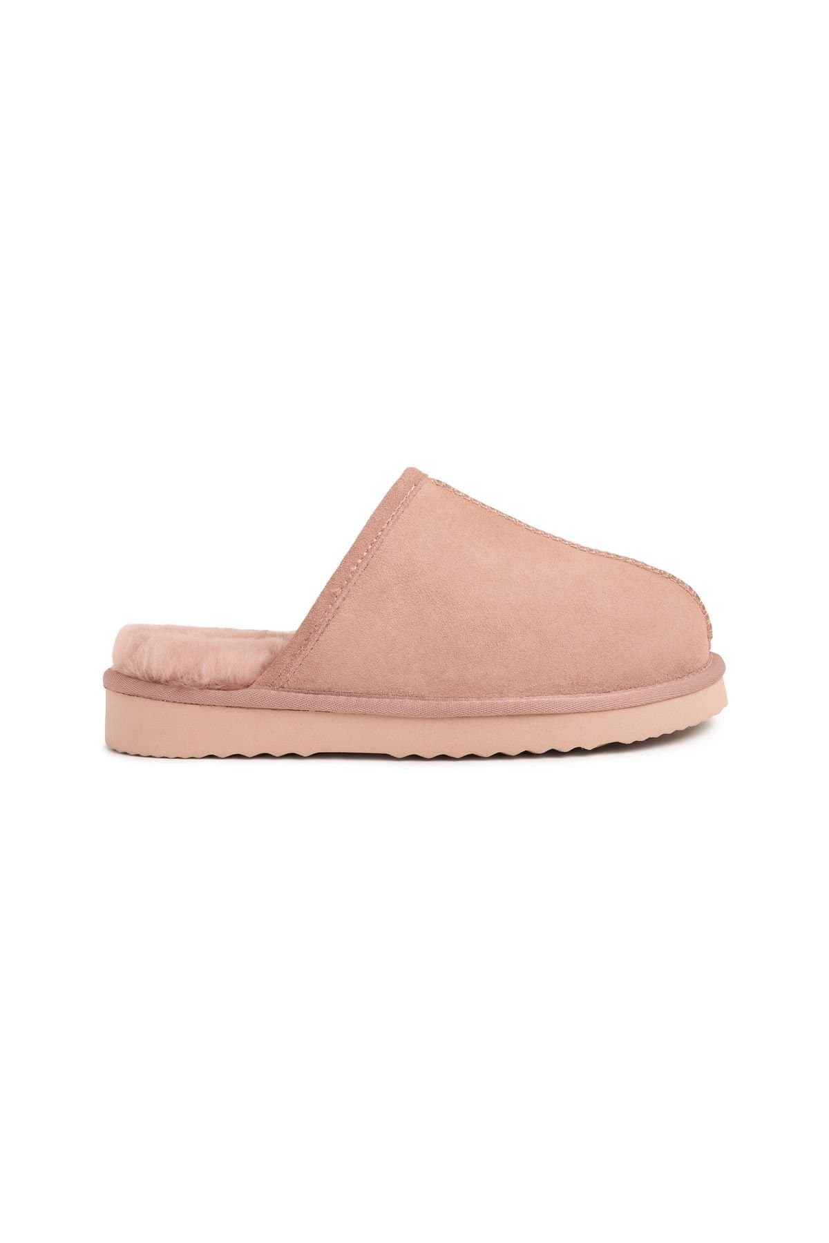 Celtic & Co Celtic & Co Dusty Pink Sheepskin Mule Slippers