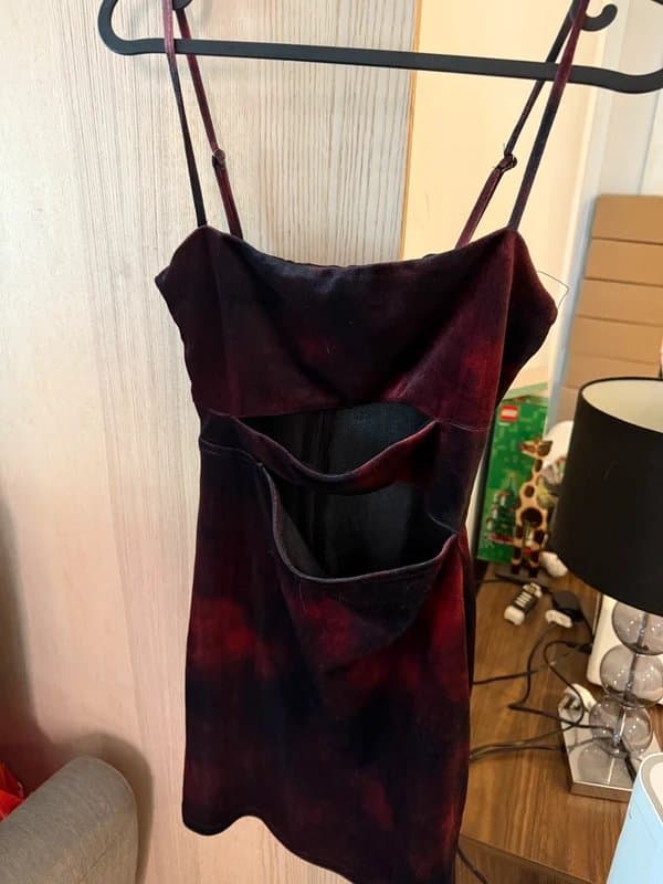 Bershka Bershka velvet dress