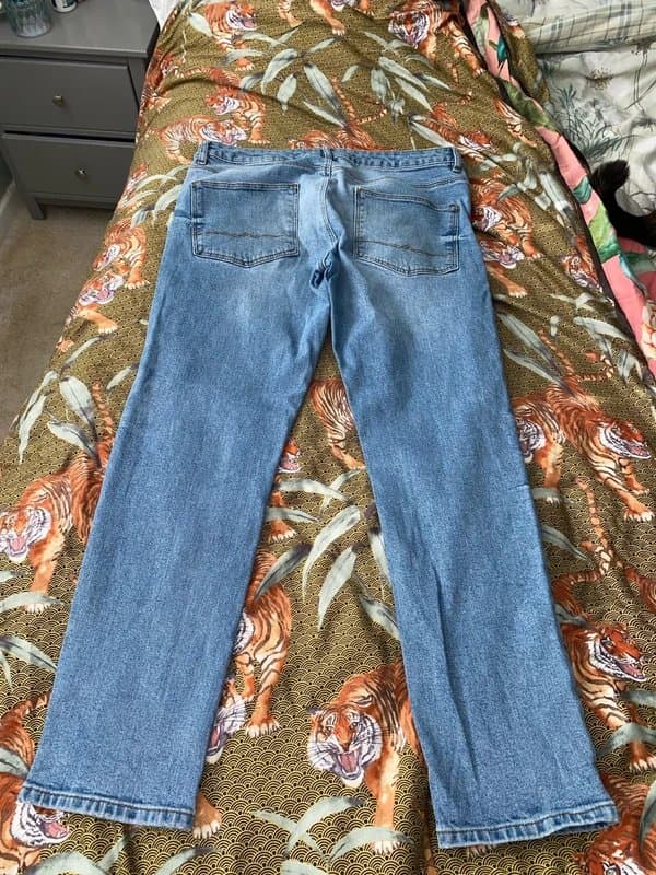 ASOS ASOS blue stretchy jeans