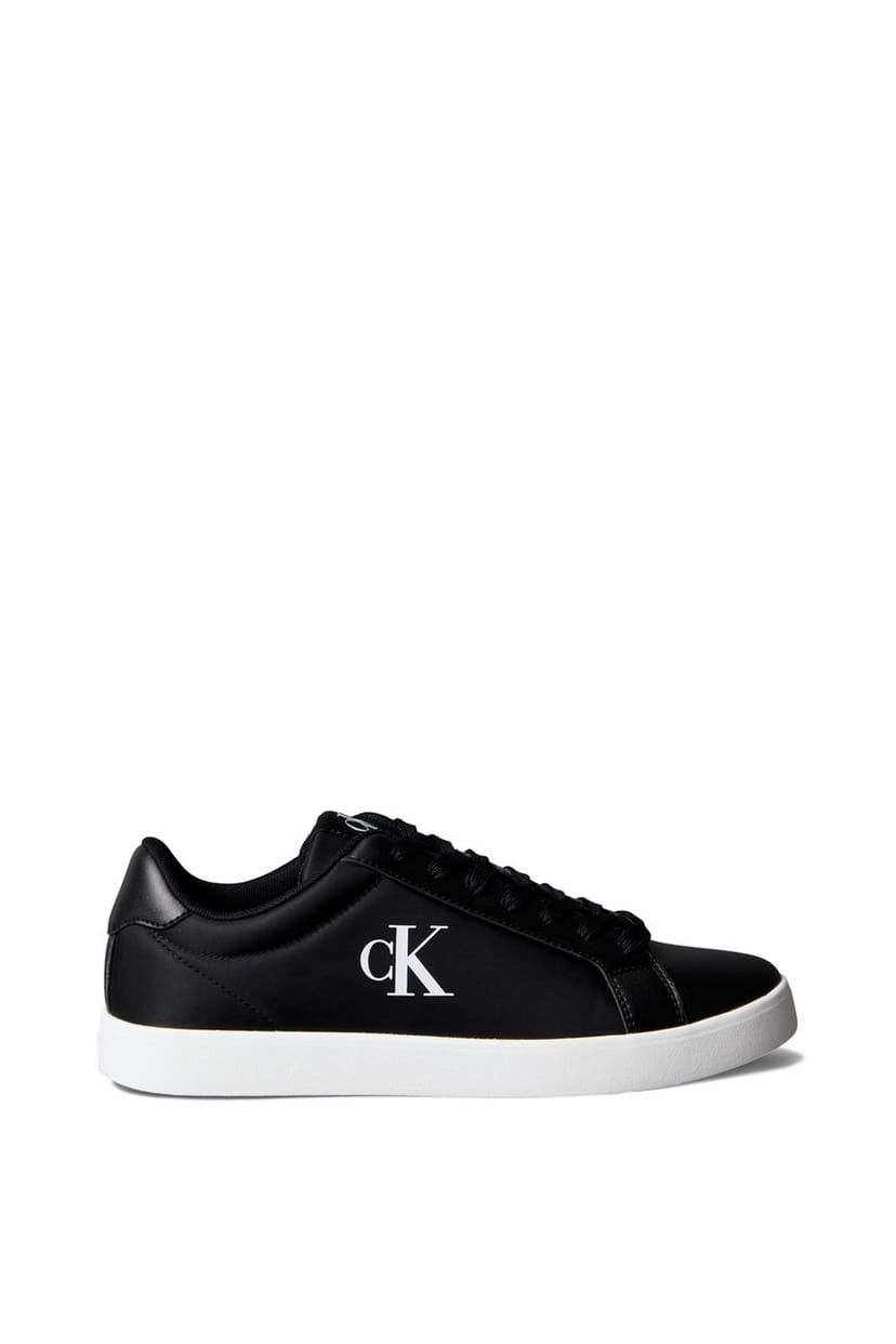 Calvin Klein Calvin Klein Women's 3 Cupsole Laceup Pu Mg Ck Black - 1