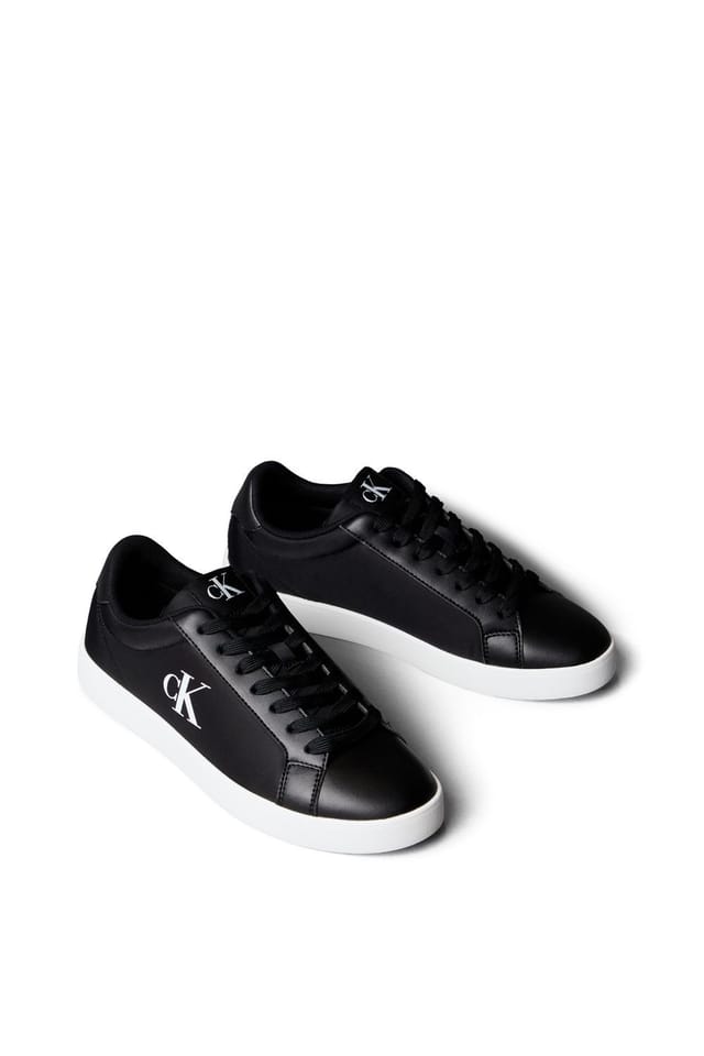 Calvin Klein Calvin Klein Women's 3 Cupsole Laceup Pu Mg Ck Black - 2
