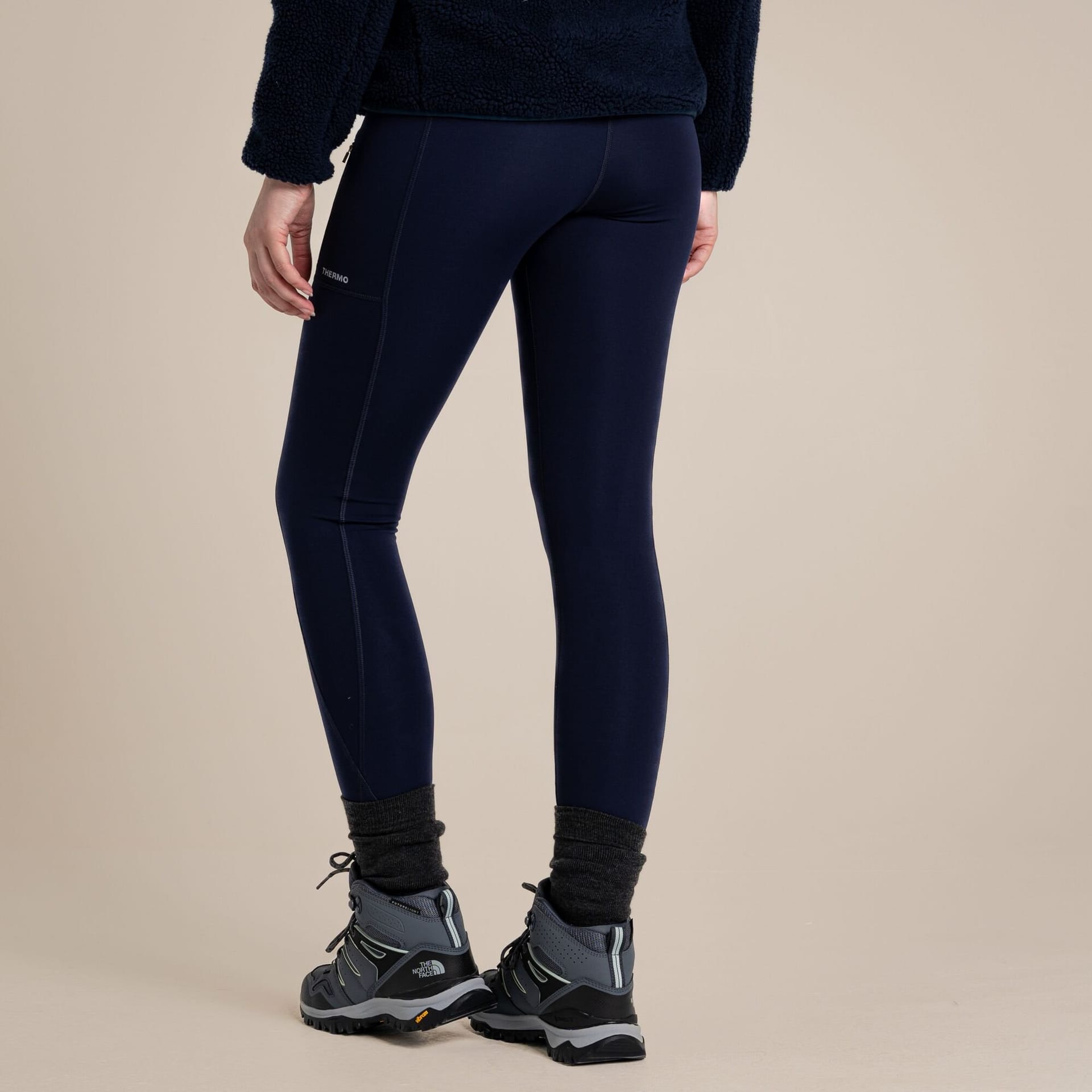 Craghoppers Craghoppers Women's Kiwi Pro Thermo' Walking Leggings in Dark Navy - 4