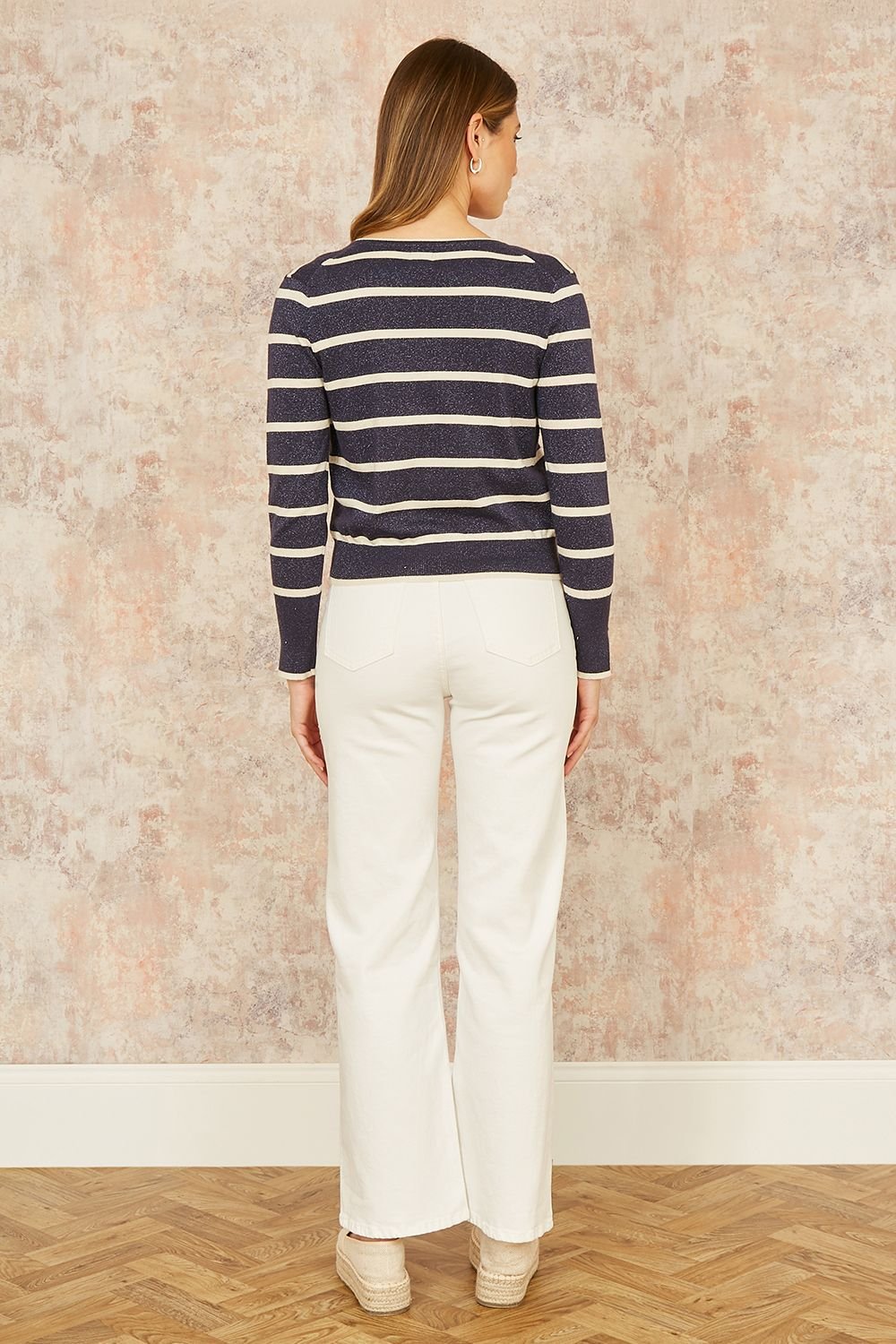 Yumi Yumi Women's White Wide Leg High Waist Jeans - 2