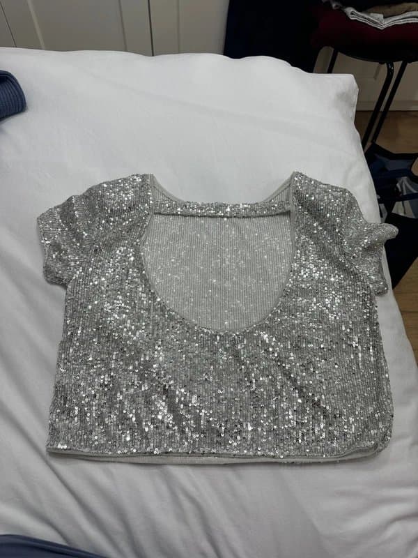 Bershka Bershka sequin top