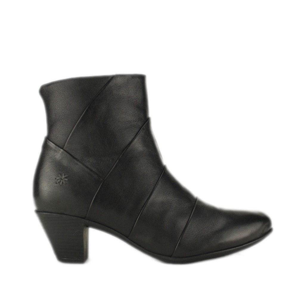 Cipriata Cipriata Women's Ginerva Folded Vamp Ankle Boots in Black - 2