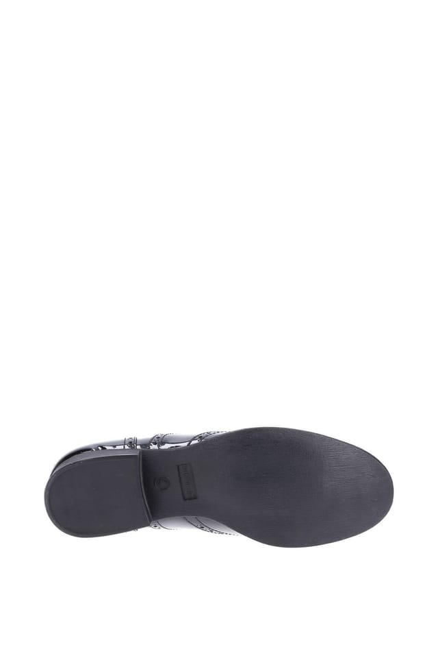 Hush Puppies Hush Puppies Women's Kada Senior Patent School Shoe in Black - 3