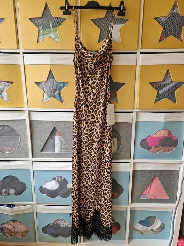 Never Fully Dressed Never fully dressed women's leopard patti dress size UK 6 BNWT
