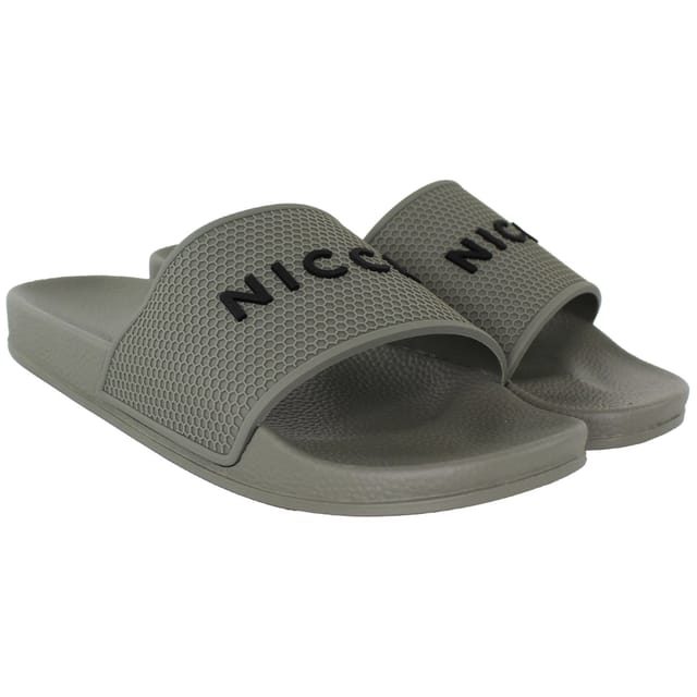 Nicce Nicce Men's Visor Khaki Sliders - 3