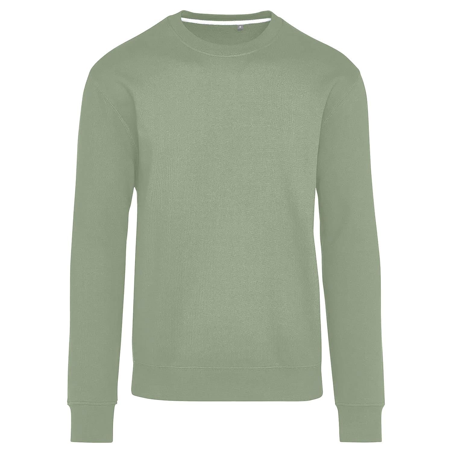 SG SG Men's Ringspun Cotton Tagless Sweatshirt in Pale Green