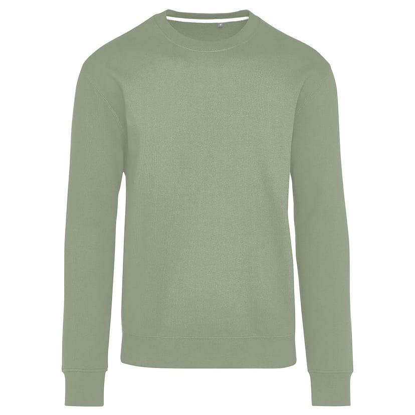 SG SG Men's Ringspun Cotton Tagless Sweatshirt in Pale Green - 1