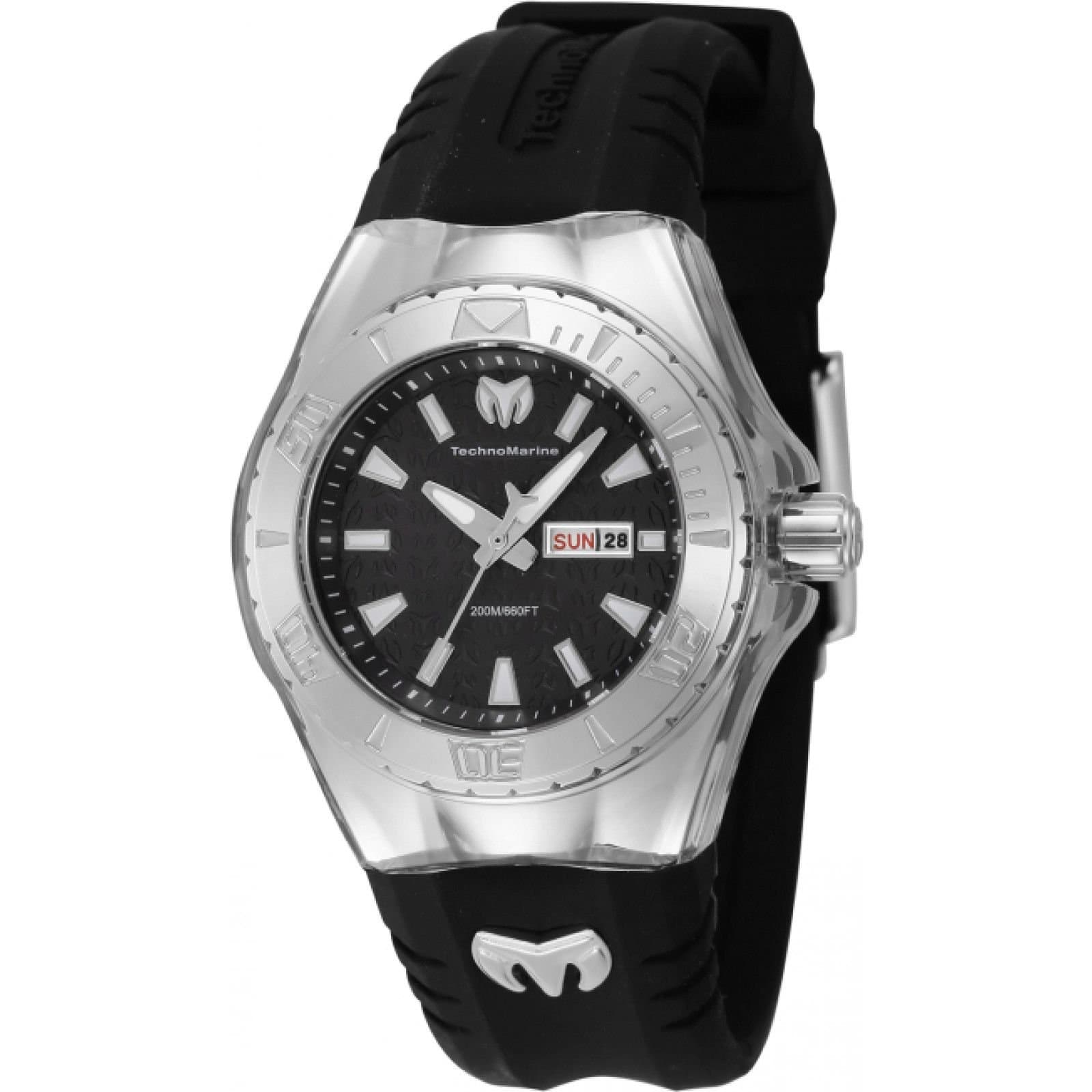 TechnoMarine TechnoMarine Women's TM-122015 Cruise 37mm Quartz Watch in Black