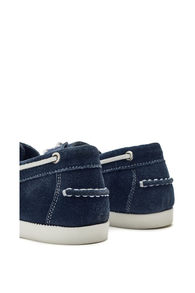 Moda In Pelle Moda In Pelle Women's 'Eleesa' Suede Loafers in Blue - 3