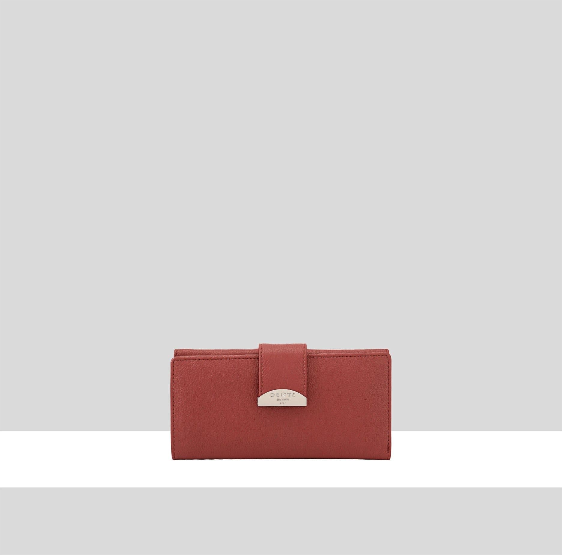 Dents Dents Women's Carman Leather Purse in Red