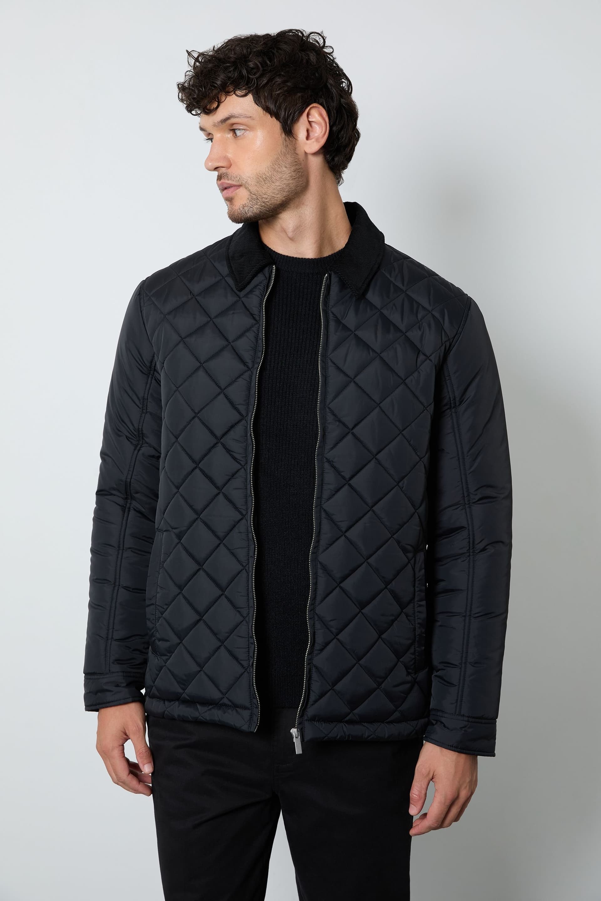 Burton Burton Men's Black Diamond Quilted Jacket