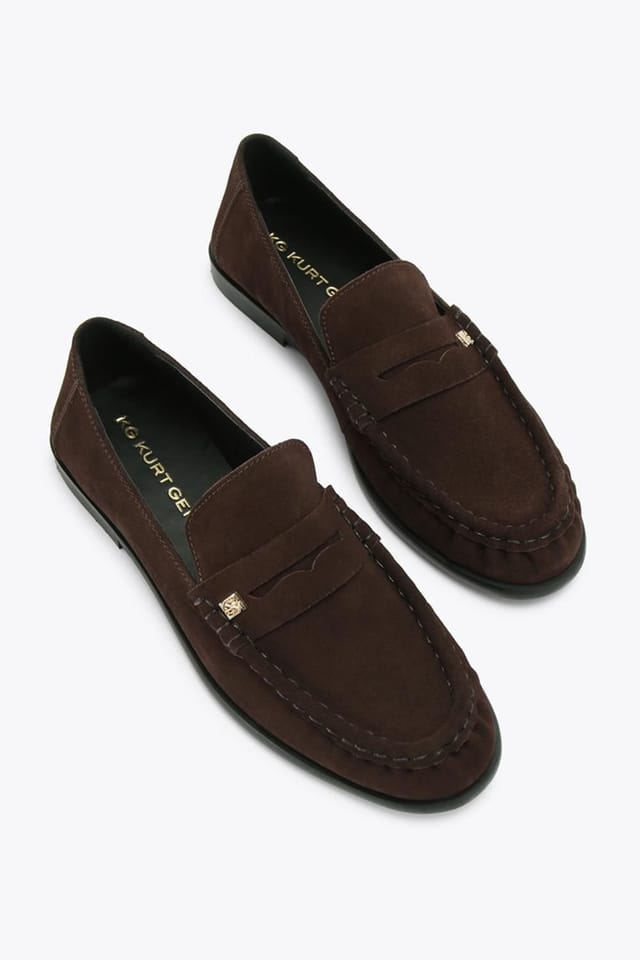 KG Kurt Geiger KG Kurt Geiger Women's 'Mae' Suede Flats in Brown - 2
