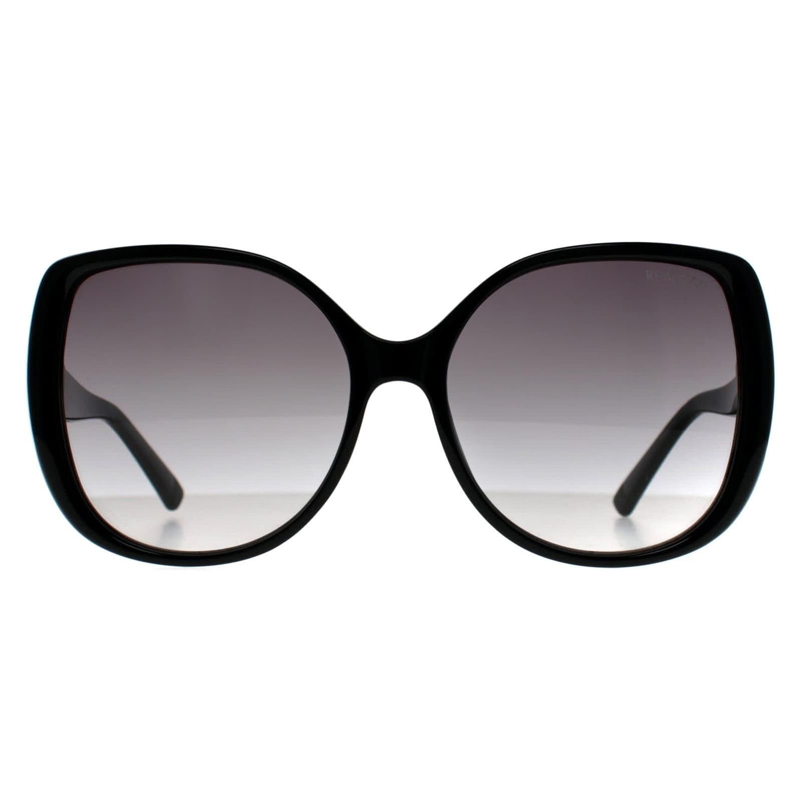 Kenneth Cole Kenneth Cole Women's Butterfly Shiny Black Grey Gradient KC2967