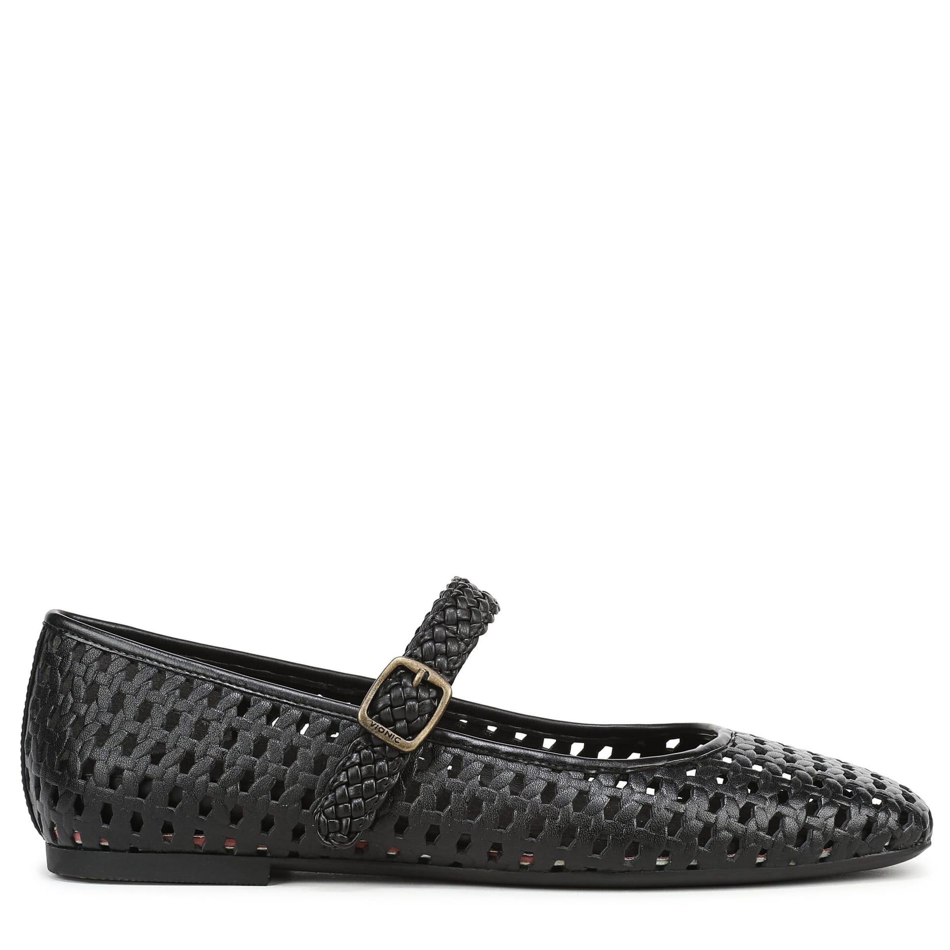 Vionic Vionic Women's Alameda Woven Mary Jane in Black - 4