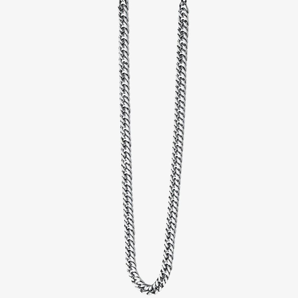 Fred Bennett Fred Bennett Men's Stainless Steel Curb Chain Necklace