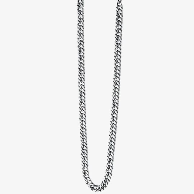 Fred Bennett Fred Bennett Men's Stainless Steel 56cm Curb Chain Necklace N3224 in Silver - 2