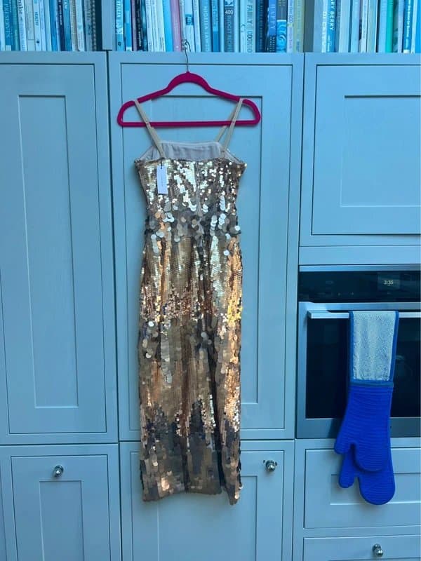 Karen Millen Karen Millen Gold Sequin Dress