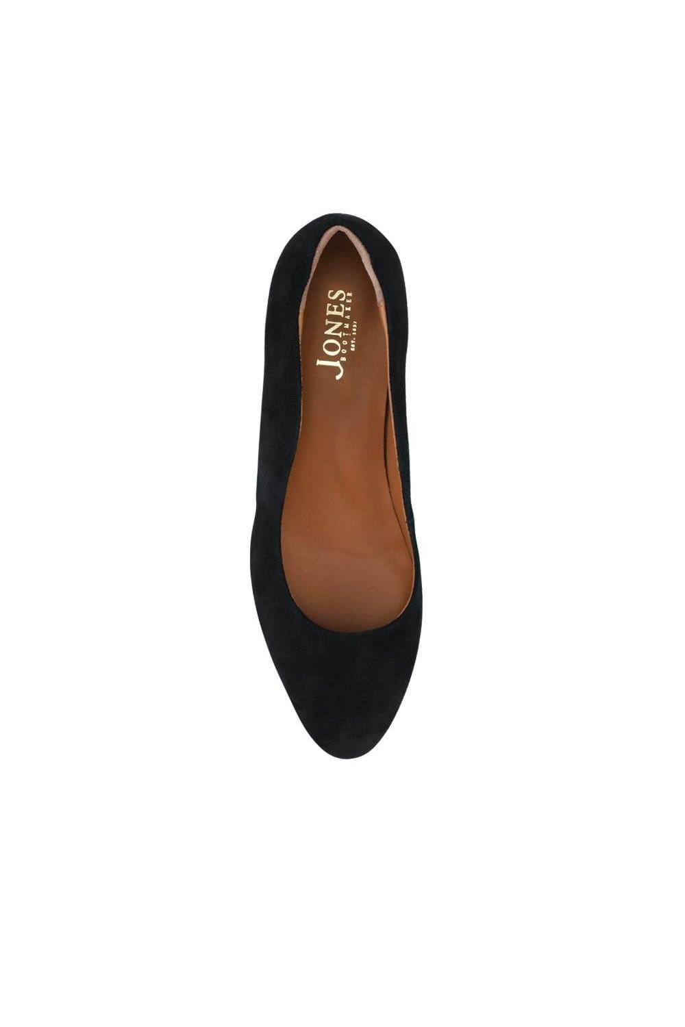 Jones Bootmaker Jones Bootmaker Women's Zoey Leather Court Shoes in Black - 4