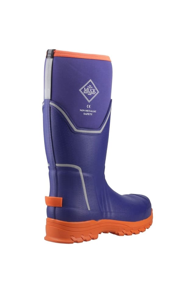 Muck Boots Muck Boots Men's Grit S5 Safety Wellington in Blue - 2