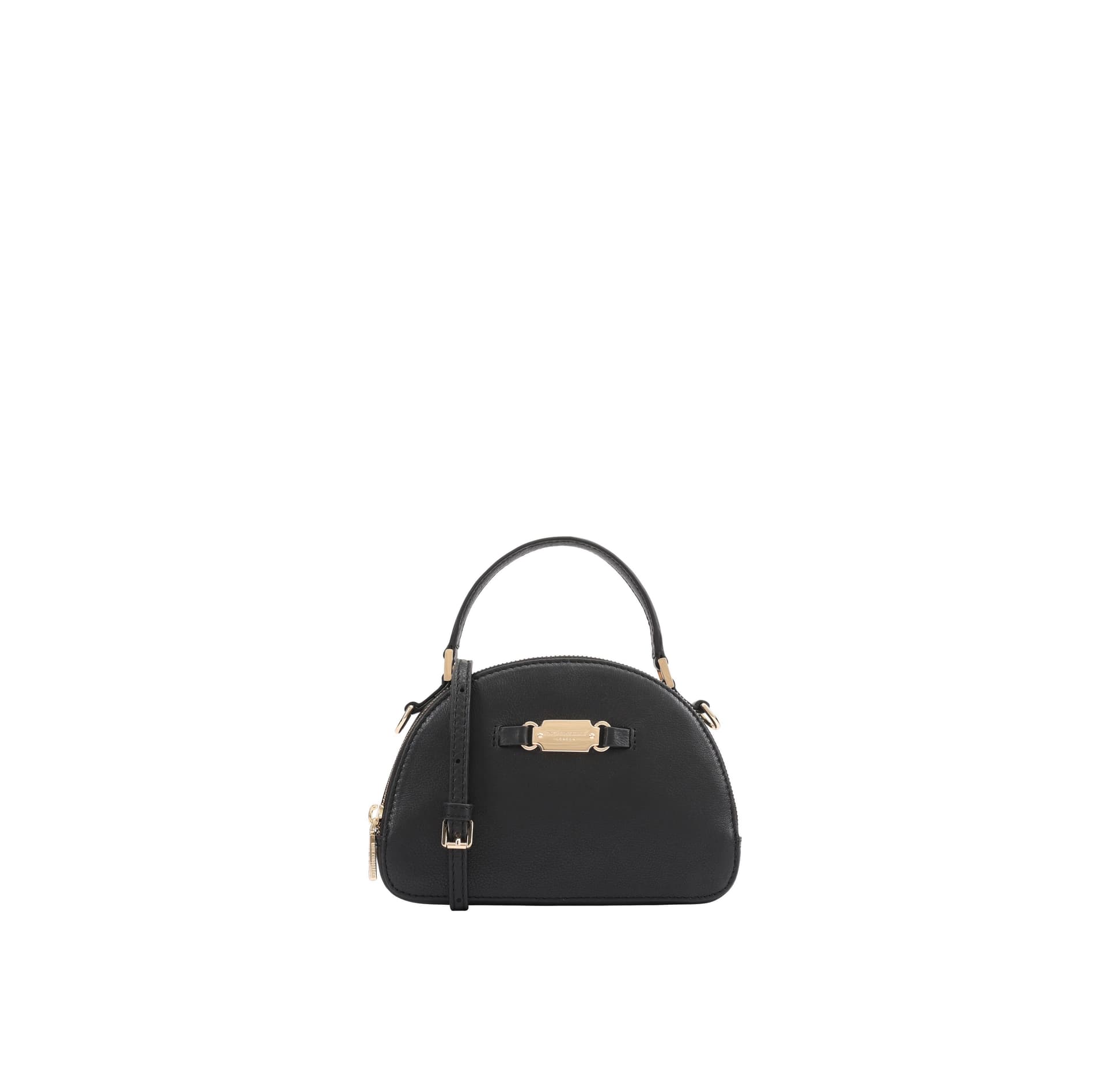 Paul Costelloe Paul Costelloe Jet Black Leather Day Bag