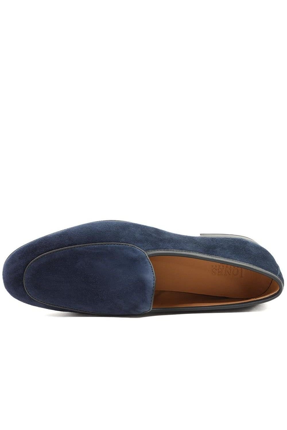 Jones Bootmaker Jones Bootmaker Men's Royce Leather Loafers in Blue - 4