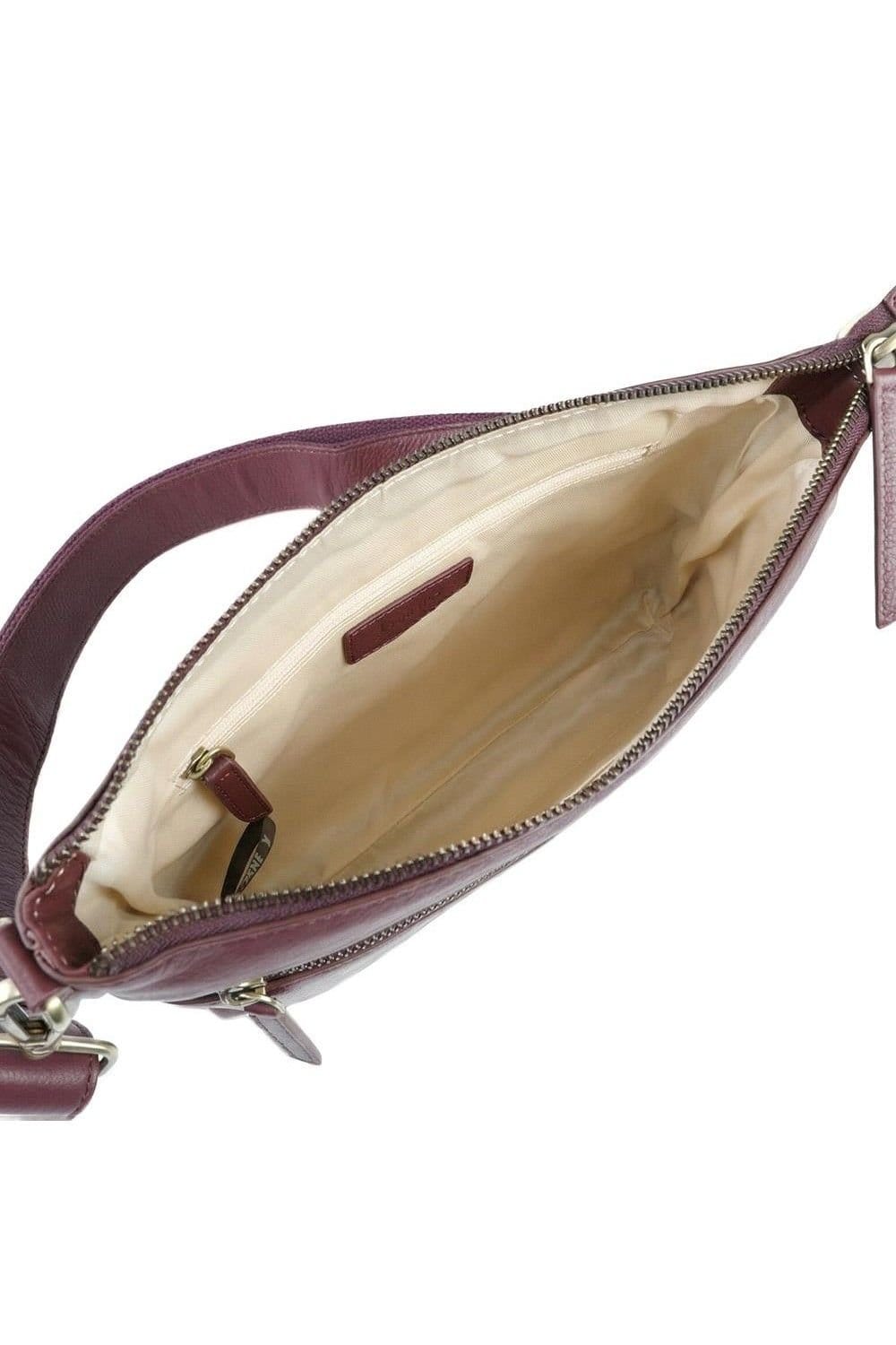 Jones Bootmaker Jones Bootmaker Women's Wynne Leather Crossbody Bag in Burgundy - 4