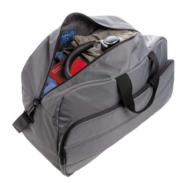 XD XCLUSIVE XD XCLUSIVE Men's Impact RPET Aware Weekend Bag in Dark Grey - 3