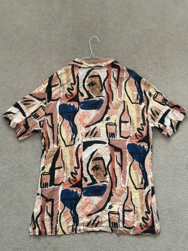 Bershka Men’s Bershka Printed Shirt