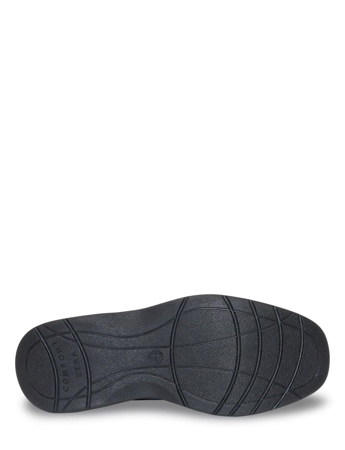 Truflex Truflex Men's Touch Fasten Wide Fit Shoe in Black - 4