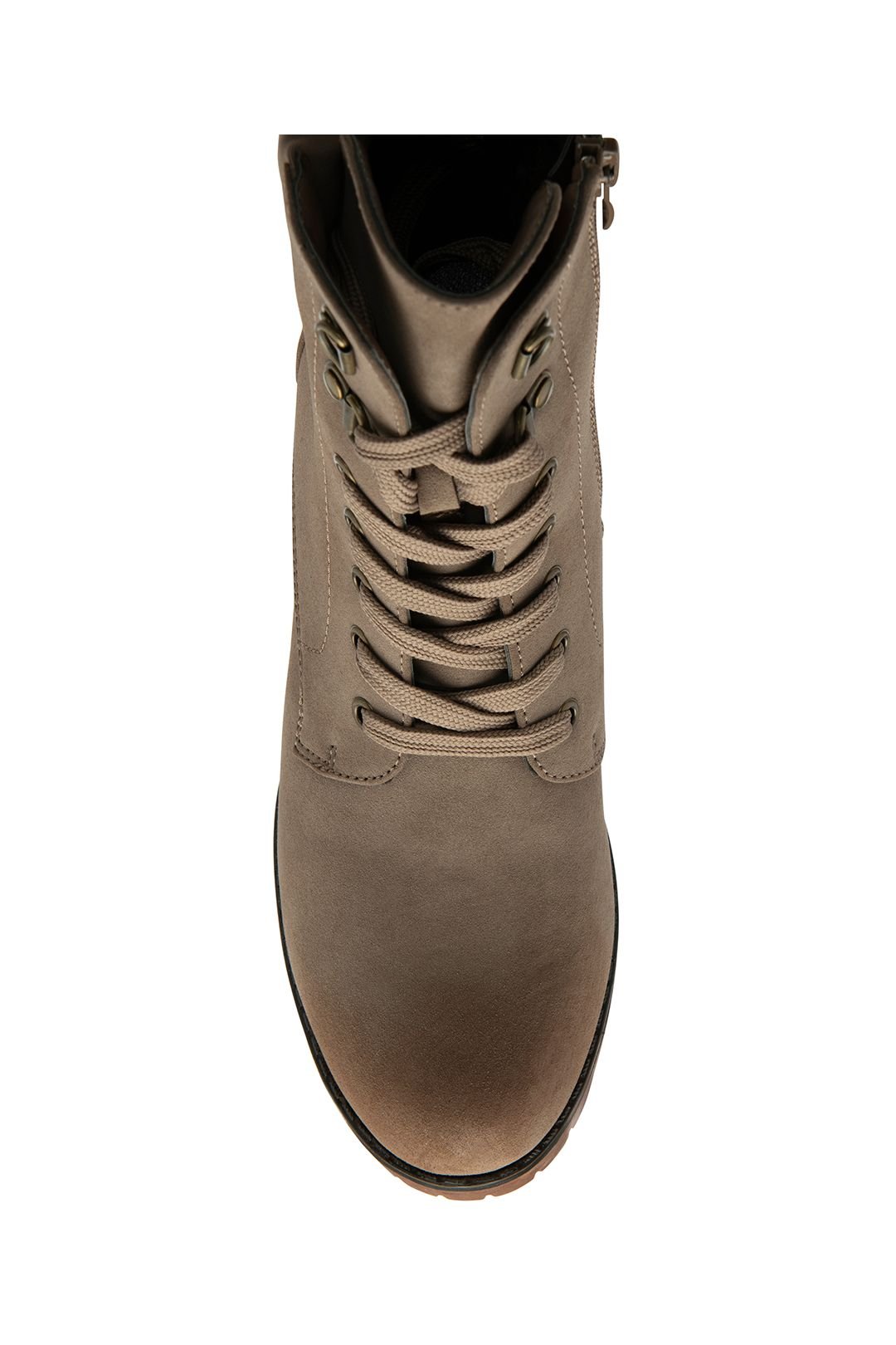 Lotus Lotus Women's 'Gene' Heeled Ankle Boots in Taupe - 4