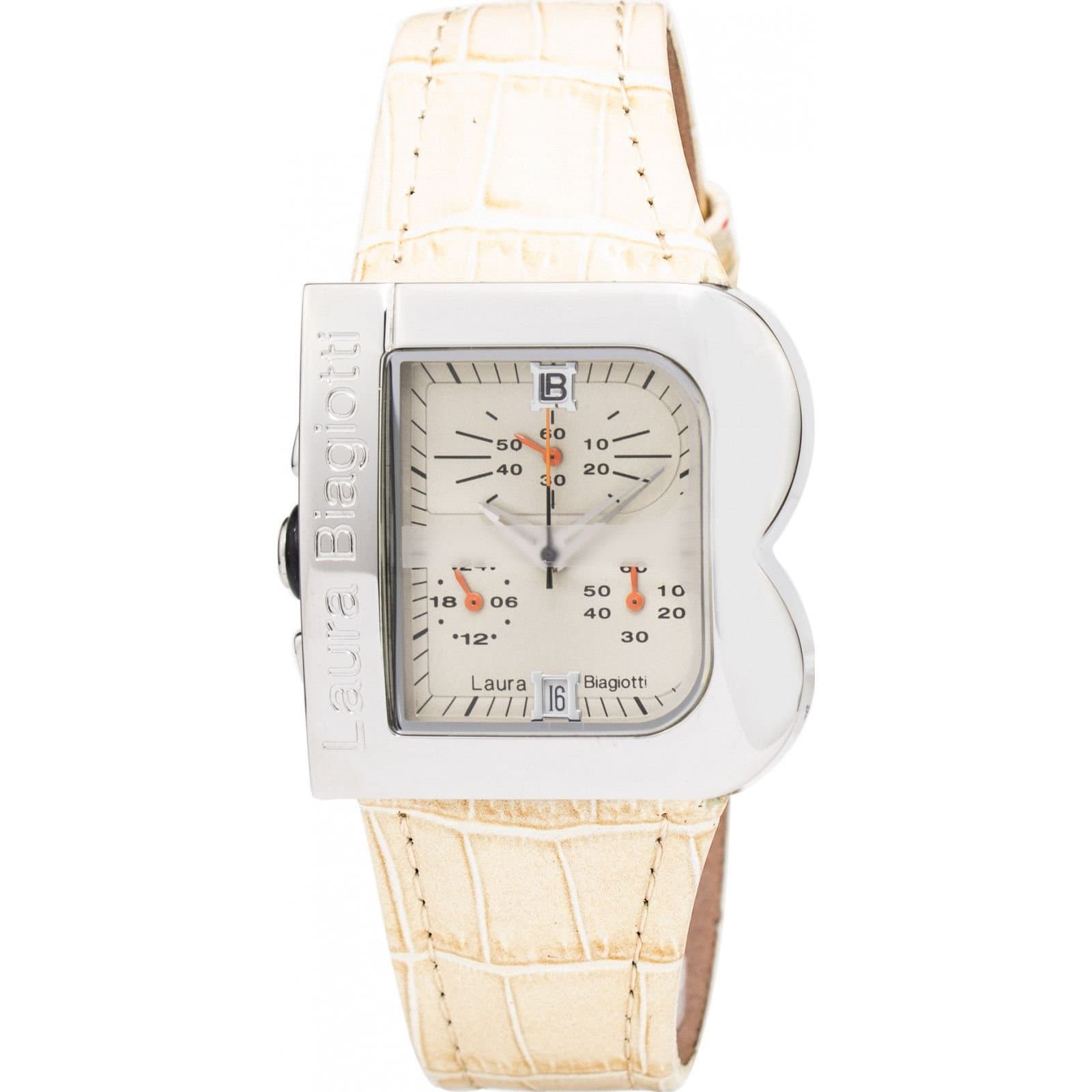 Laura Biagiotti Laura Biagiotti Women's LB0002L-11 33mm Quartz Watch in Beige